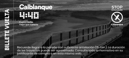 LÍNEA 01 Vuelta desde Playa Calblanque 10:00